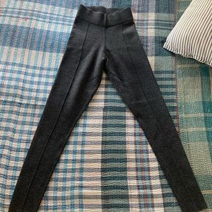 Theory Jalene New Steady 95% wool leggings in Grey Size P